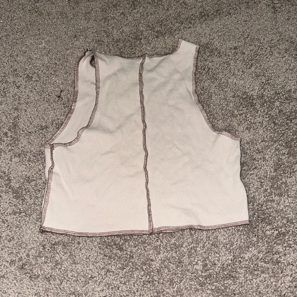 Urban Outfitters, size small brown crop top - Picture 2 of 2